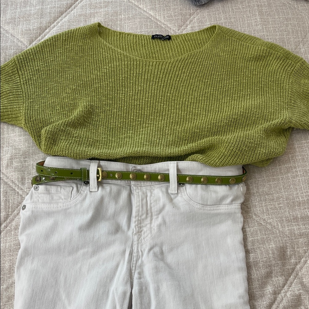 Coach Olive Belt with Brass Details - Picture 4 of 4